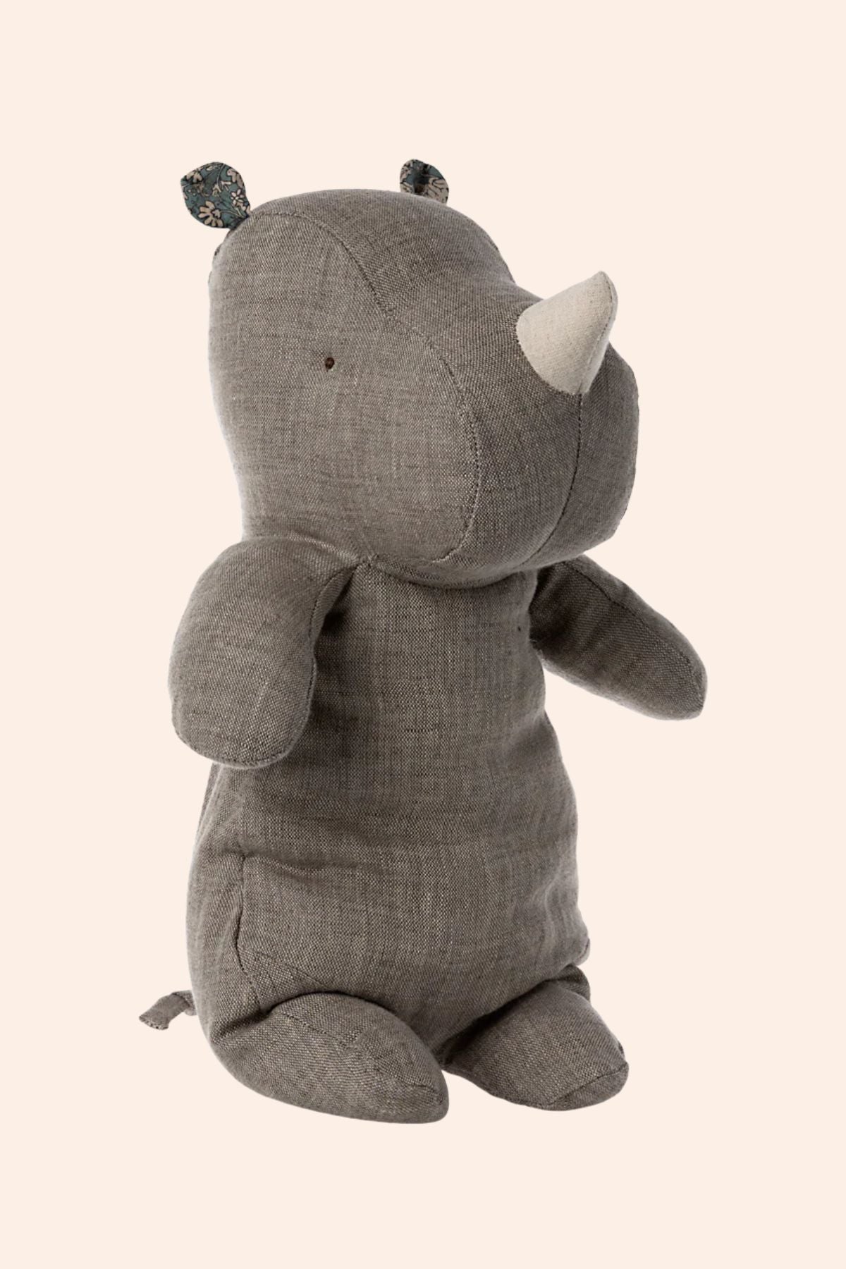 Maileg - Safari Friends - Medium Rhino - Dark grey