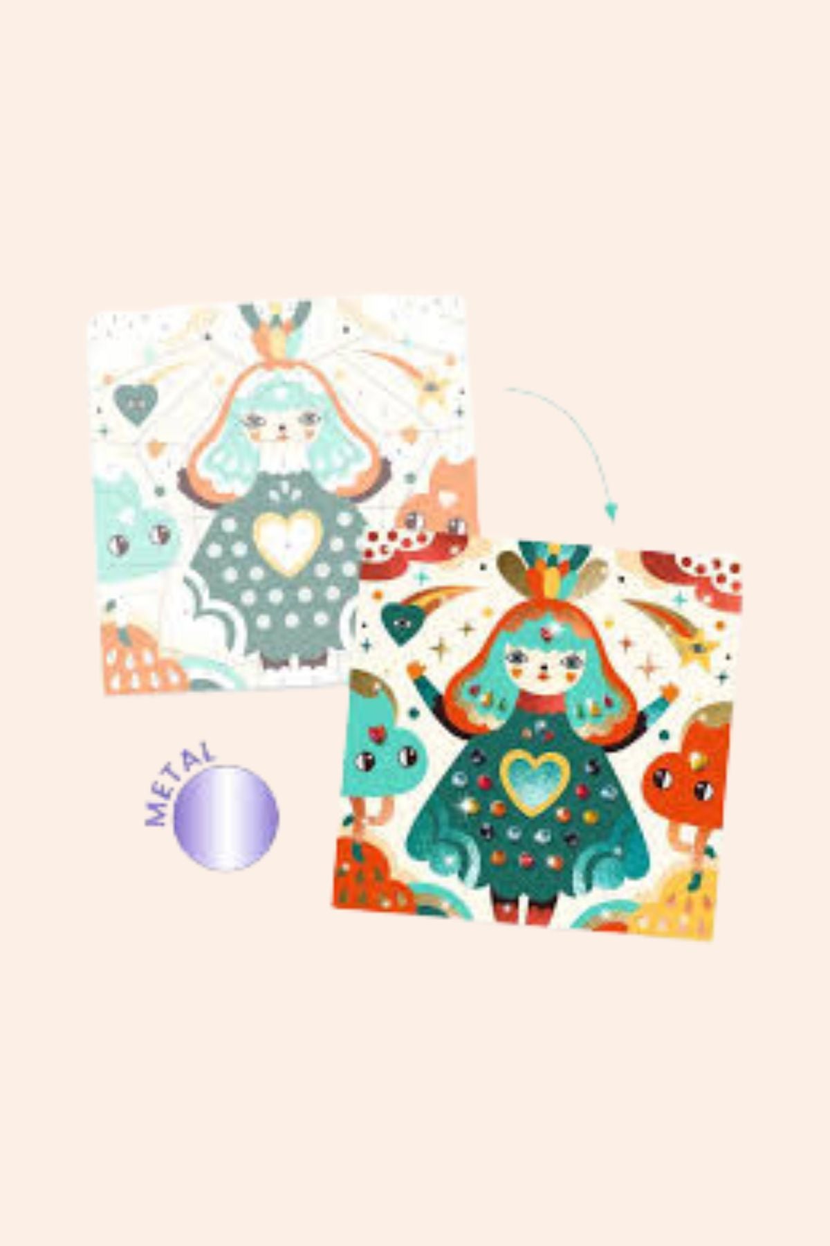 Djeco - Metal & Gem - Harmony