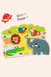 Djeco - Baobab Sound Puzzle - Strawberries & Cream  - Ingrid Lewis - Designer