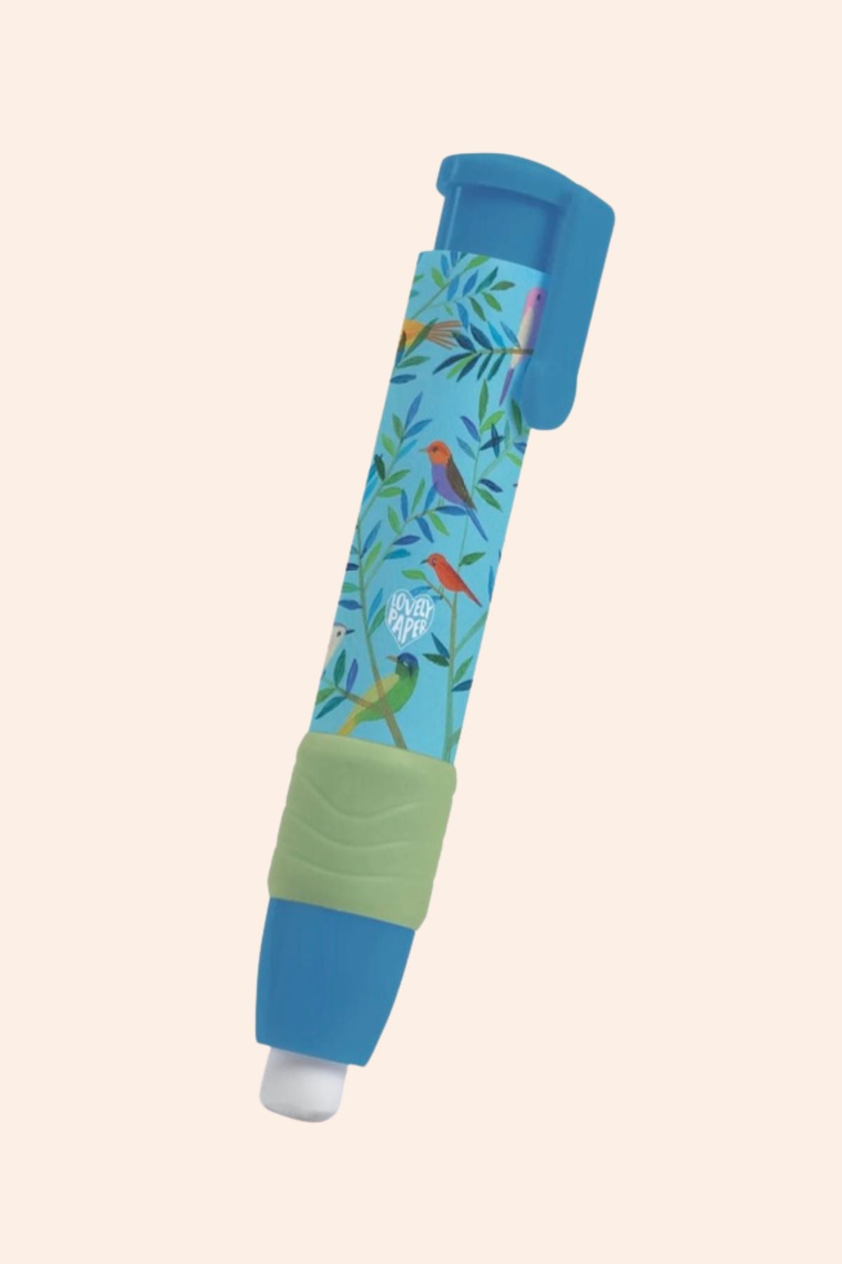 Djeco - Clip Eraser- Judith - Strawberries & Cream