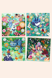 Djeco - Colouring Fairy Tale - Nutcracker - Strawberries & Cream - Ingrid Lewis - Designer