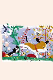 Djeco - Firmin Liittle Puppy - Puzzle - Strawberries & Cream