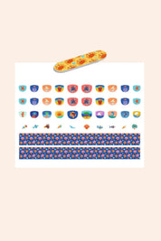 Djeco - Nails Stickers - Mediterranean - Strawberries & Cream