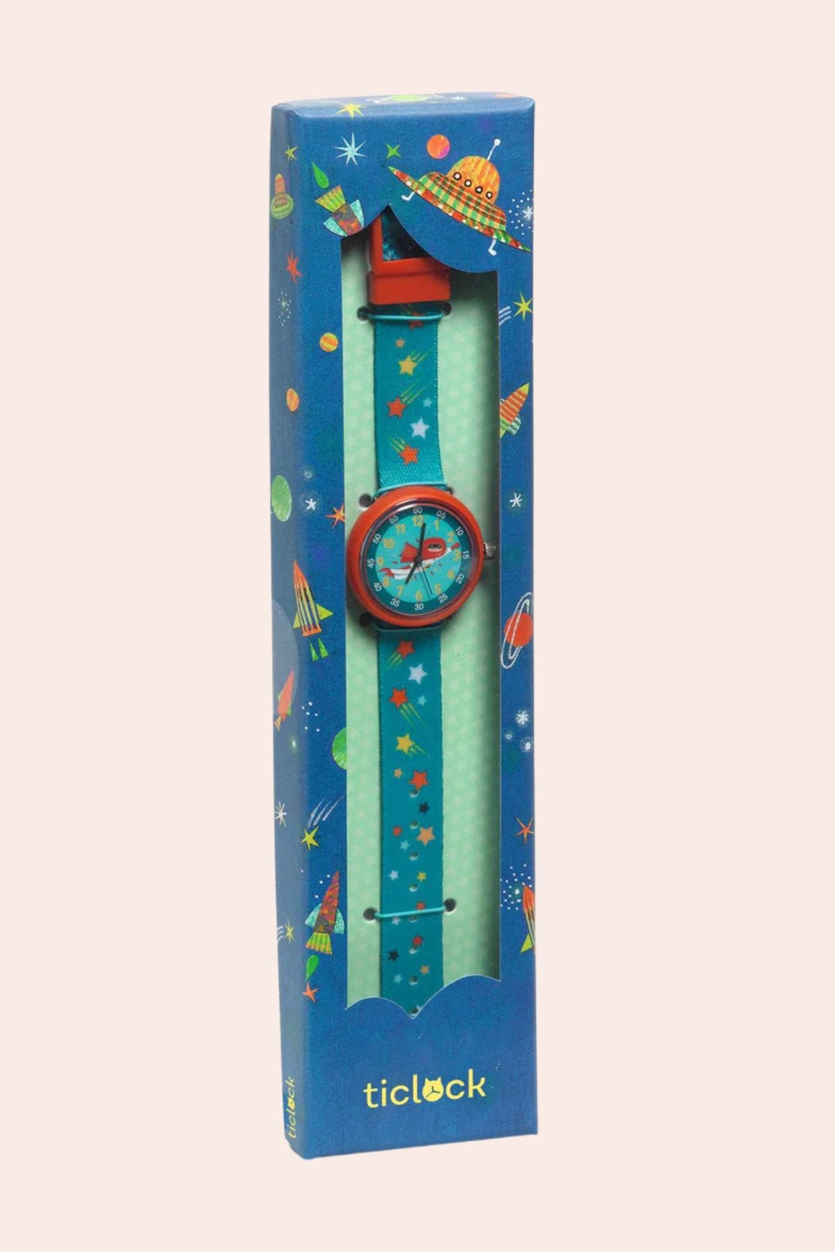 Djeco - Ticlock Watch - Superhero - Strawberries & Cream
