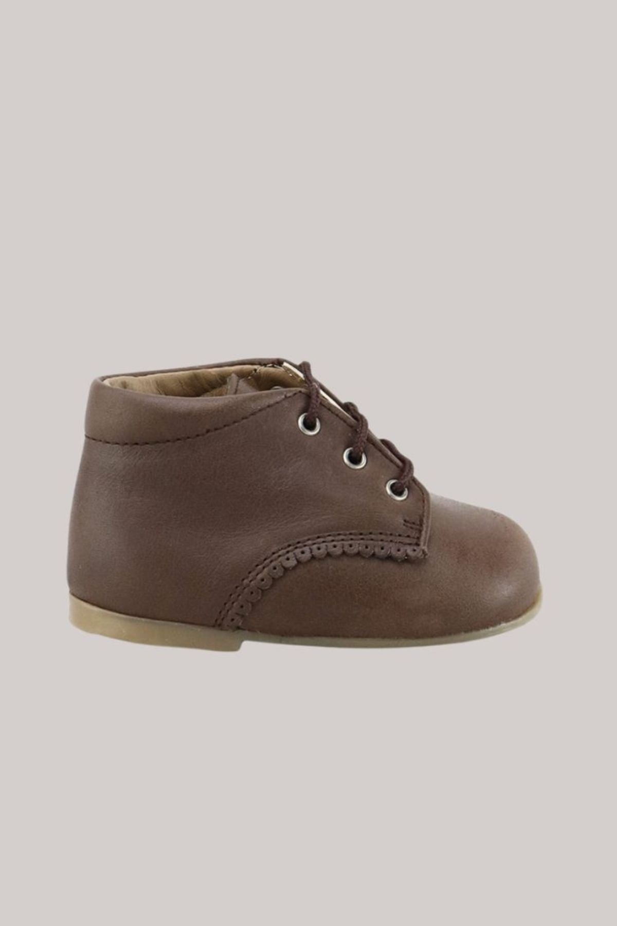 Leather Boots  - Dark Brown - Strawberries & Cream - handmade - luxury