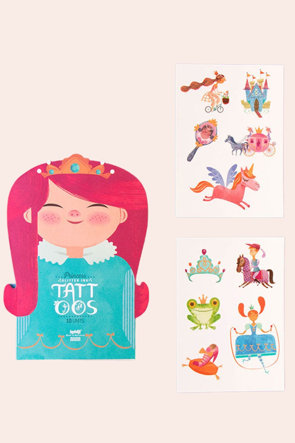 Londji Tattoos - Princess - Strawberries & Cream
