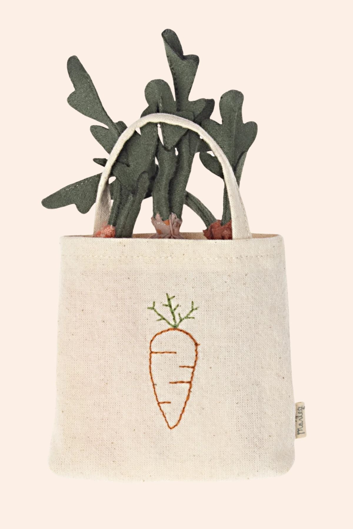 Maileg - Carrots in Shopping Bag - Strawberries & Cream