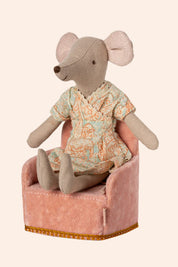 Maileg - Folding Chair - Mouse - Rose - Strawberries & Cream