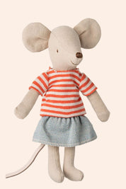 Maileg - Mimie Mouse - Big sister - Strawberries & Cream