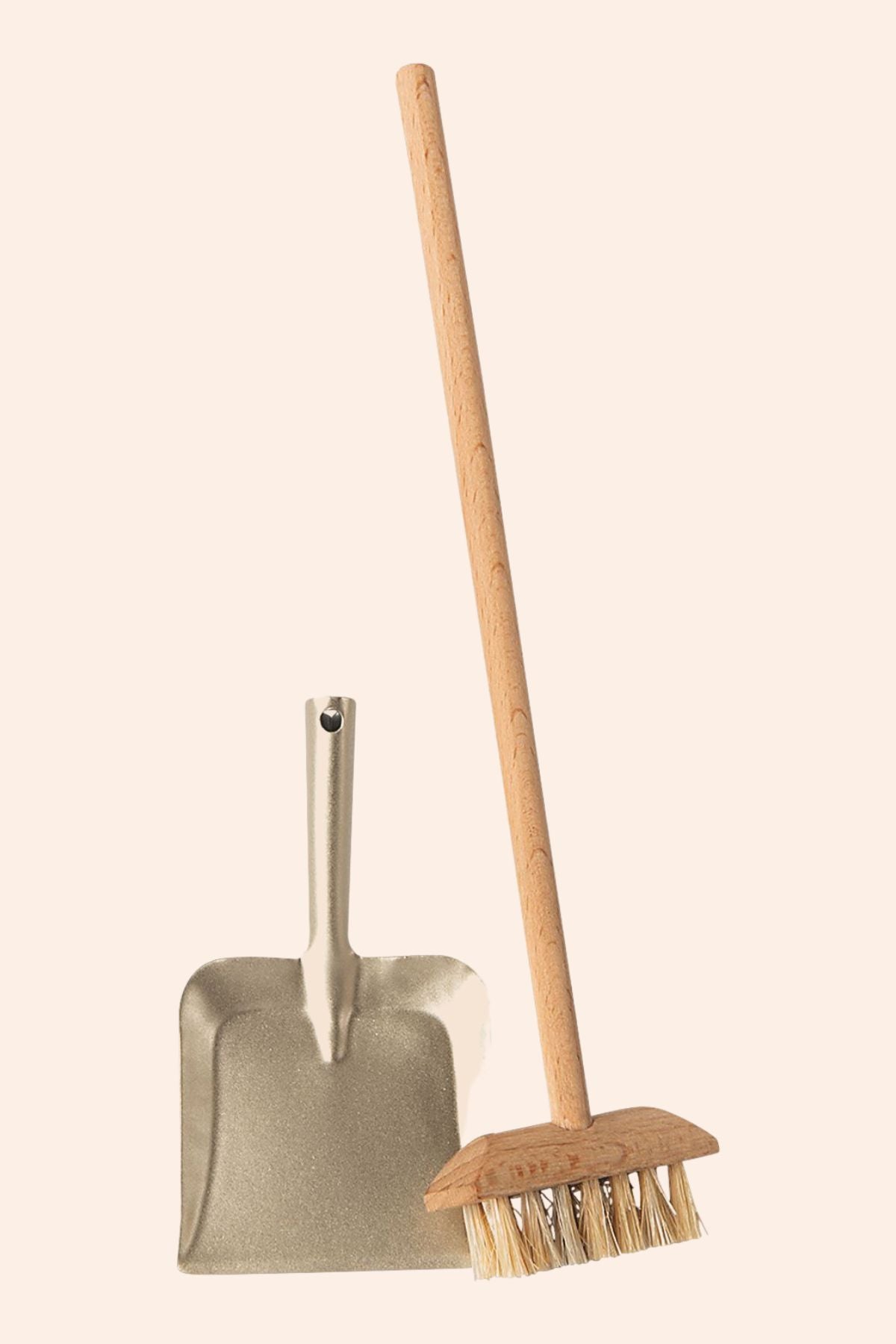 Maileg - Miniature - Broom Set - Strawberries & Cream
