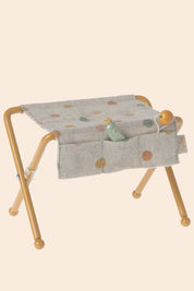 Maileg - Mouse - Nursery Table - Ocher - Strawberries & Cream