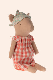 Maileg - Pig Girl - Strawberries & Cream