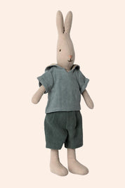 Maileg - Rabbit Size 2 - Classic Shirt and Shorts -Strawberries & Cream