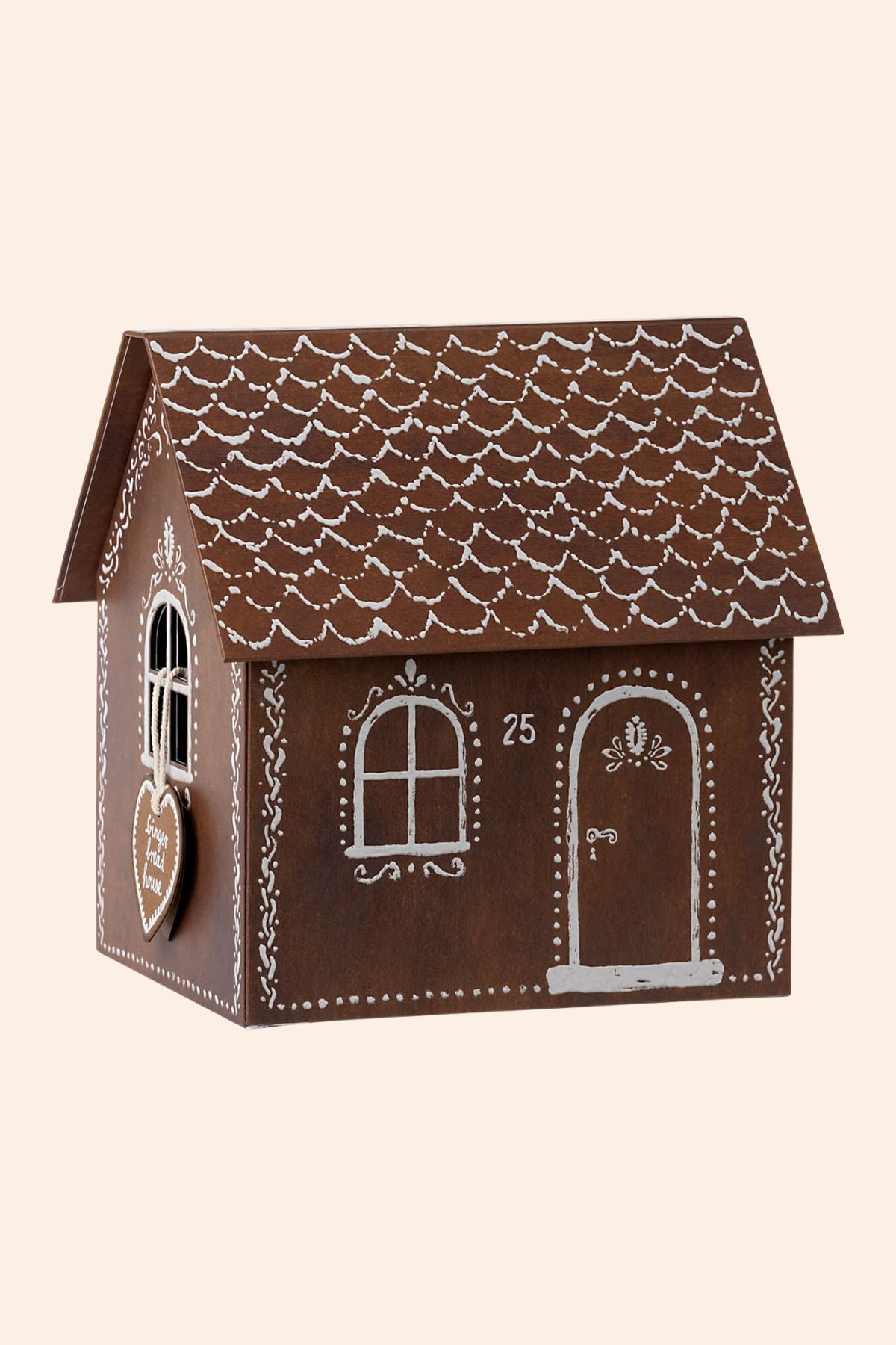 Maileg - Small Gingerbread House - Strawberries & Cream