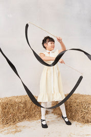 Muffin Dress Seaside Yellow Stripe