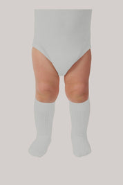 Collégien -La Haute Jour de Pluie - Knee High Socks Grey
