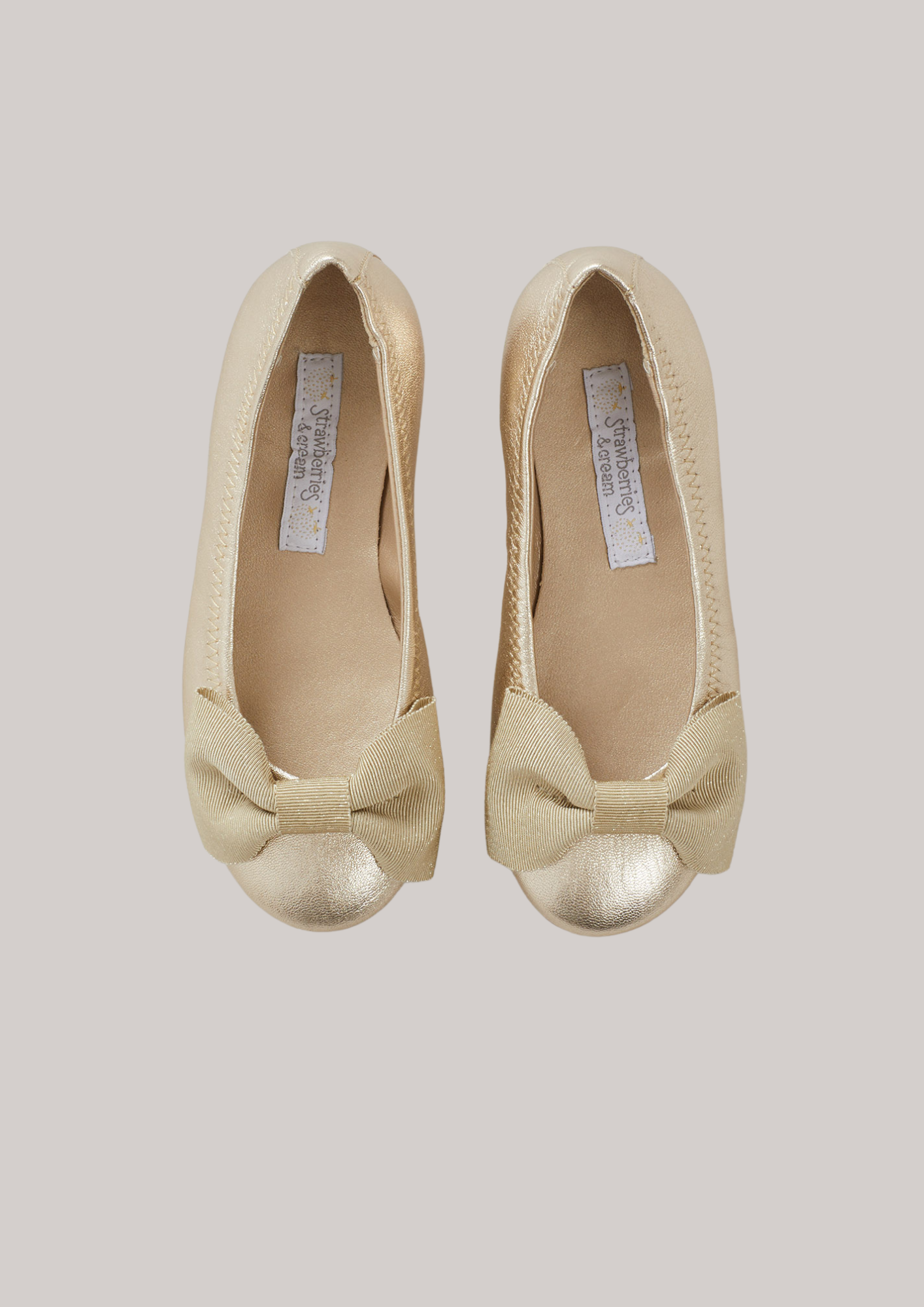 Ballerina Bow In Gold