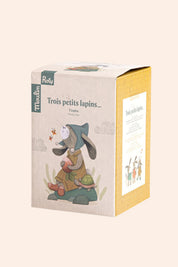 Moulin Roty - Trois Petits Lapins - Rabbit money box -  Strawberries & Cream - Ingrid Lewis - Designer