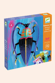Djeco - 3D pictures, paper bugs