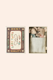 Maileg Twins, Baby Mice in Matchbox