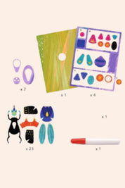 Djeco - 3D pictures, paper bugs