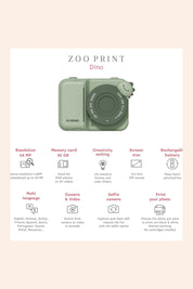 The Zoo Family - Zoo print - Dino