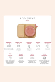 The Zoo Family - Zoo print - Fox