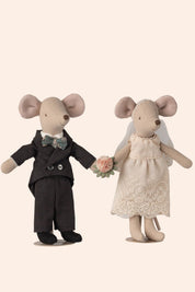 Maileg - Wedding Mice Couple in Box - Mum and Dad