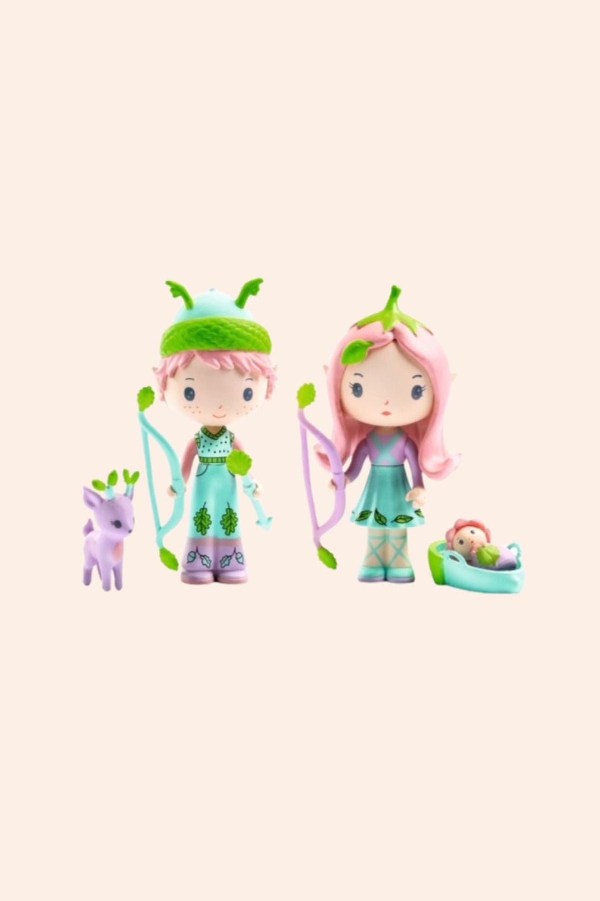 Djeco - Lily & Sylvestre doll - Tinyly