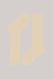 Falke Knee Length Socks - Cream