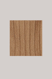 Collegièn X Strawberries & Cream - Victoire Caramel au Beurre Salé - Glitter Ribbed Crew Socks