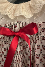 Baby Blueberry Dress - Cream Tea - Designed by Ingrid Lewis - Strawberries and Cream