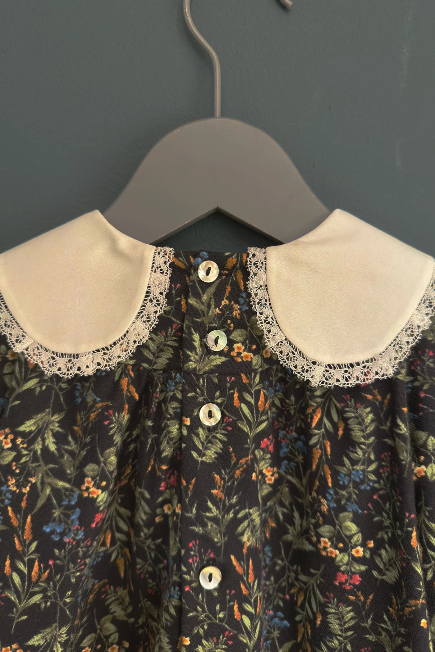 Baby - Bubble Dress in Autumn Meadow Cord - Designed by Ingrid Lewis - Strawberries and Cream