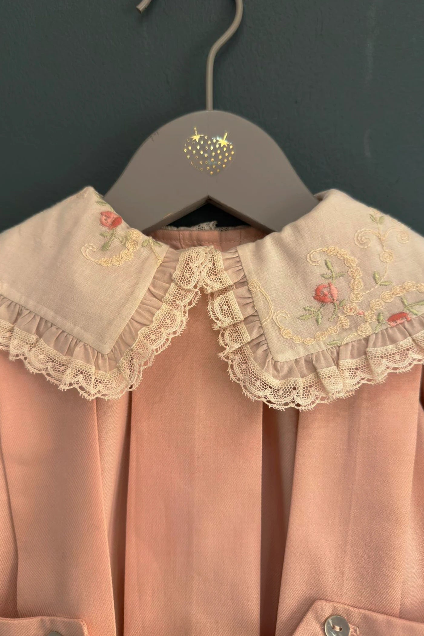 Baby Piano Dress Blush Pink - Designed by Ingrid Lewis - Strawberries and Cream