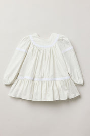 Baby Plumcake Dress in Starlight - Strawberries & Cream 