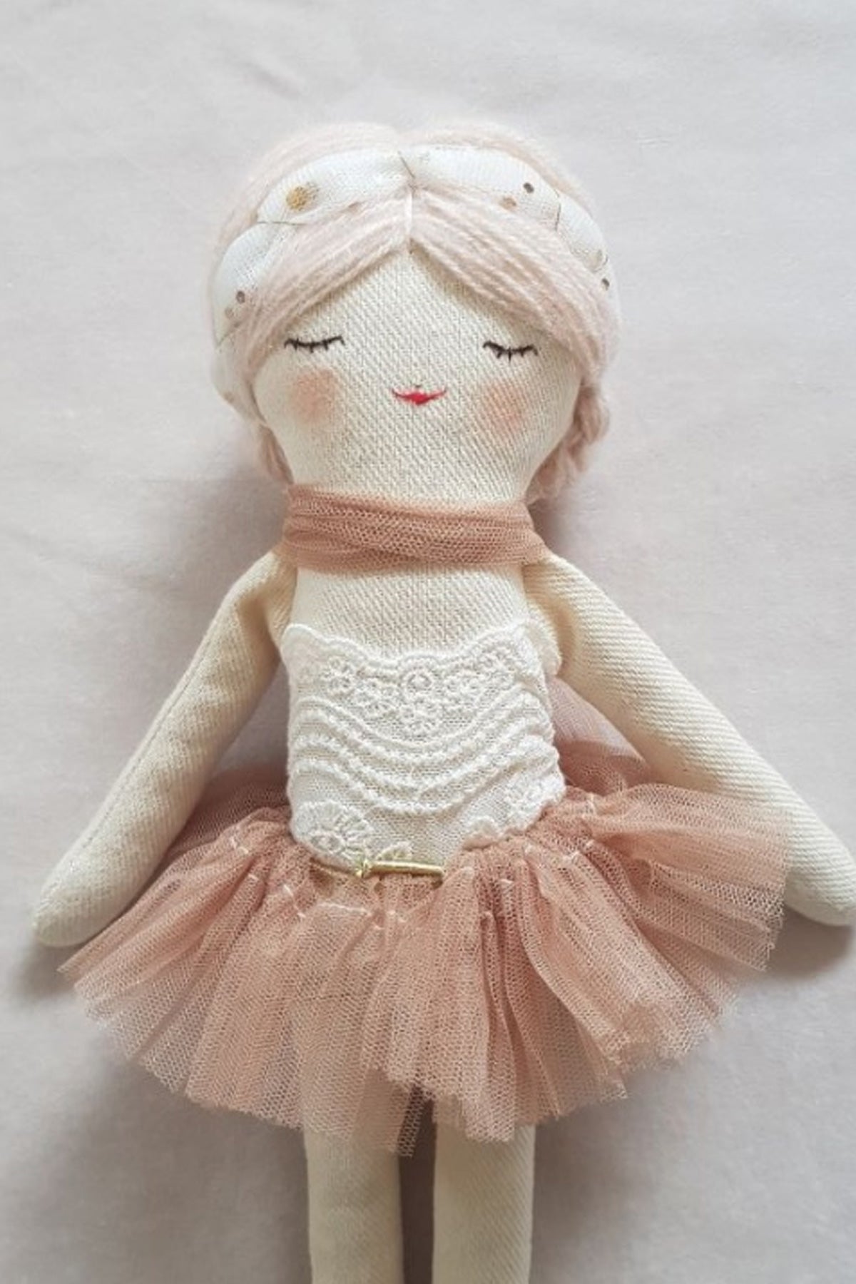 Ballerina Doll in Beige - Mari Dolls