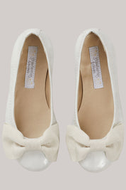 Ballerina Bow - Patent Leather Midnight White - Strawberries & Cream - Ingrid Lewis - Designer