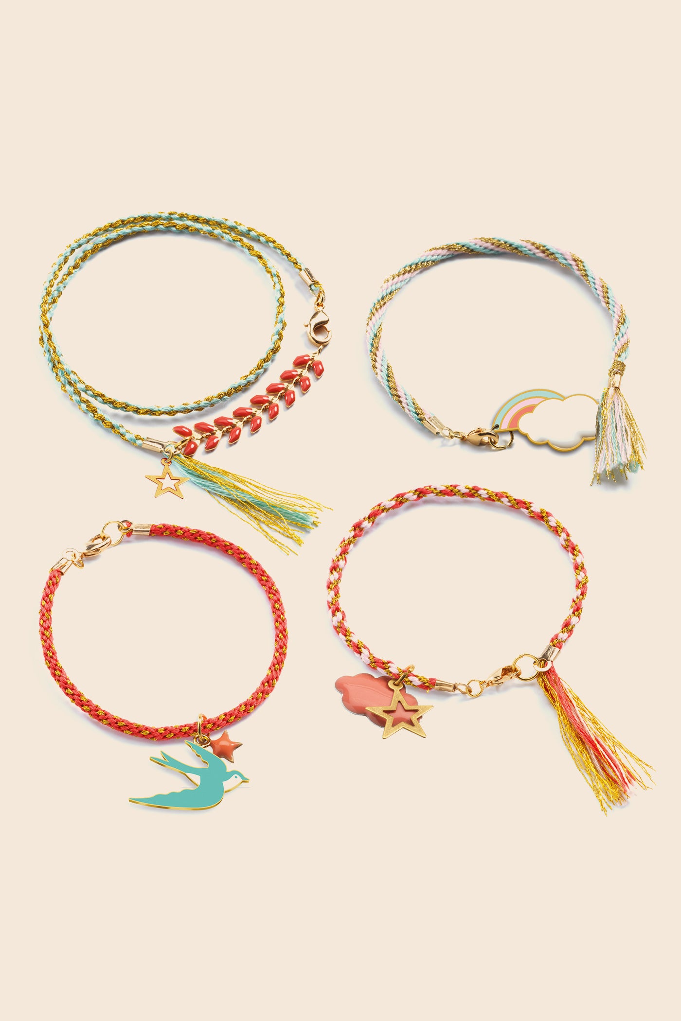 Celeste - Kumihimo Bracelets