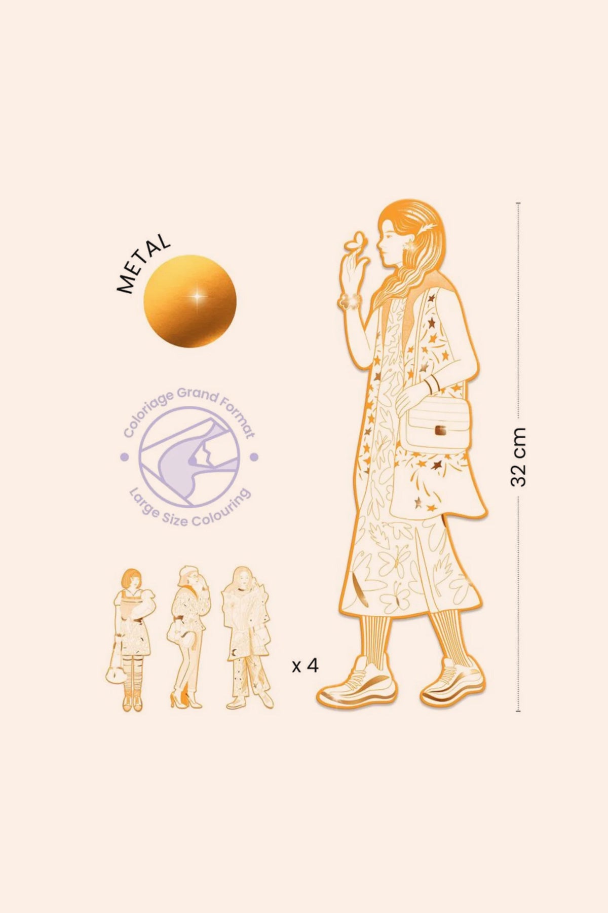 Djeco - Scout and Friends - Fashion Colouring