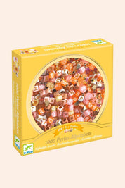 Djeco - 1000 Alphabet Beads - Gold - Strawberries & Cream 