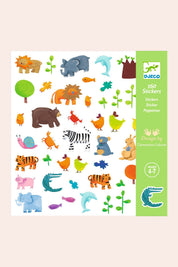 Djeco - 160 Stickers - Animals - Strawberries & Cream 