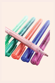 Djeco - 6 Glitter Markers - Sweet - Strawberries & Cream