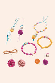 Djeco - Beads and Figurines - Oh Les Perles - Strawberries & Cream 