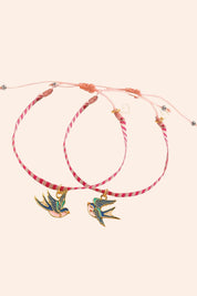 Djeco - Bird Ribbons Jewellery - Strawberries & Cream 