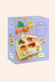 Djeco - Cachaboom - Wooden Sorting Box - Strawberries & Cream - Ingrid Lewis - Designer