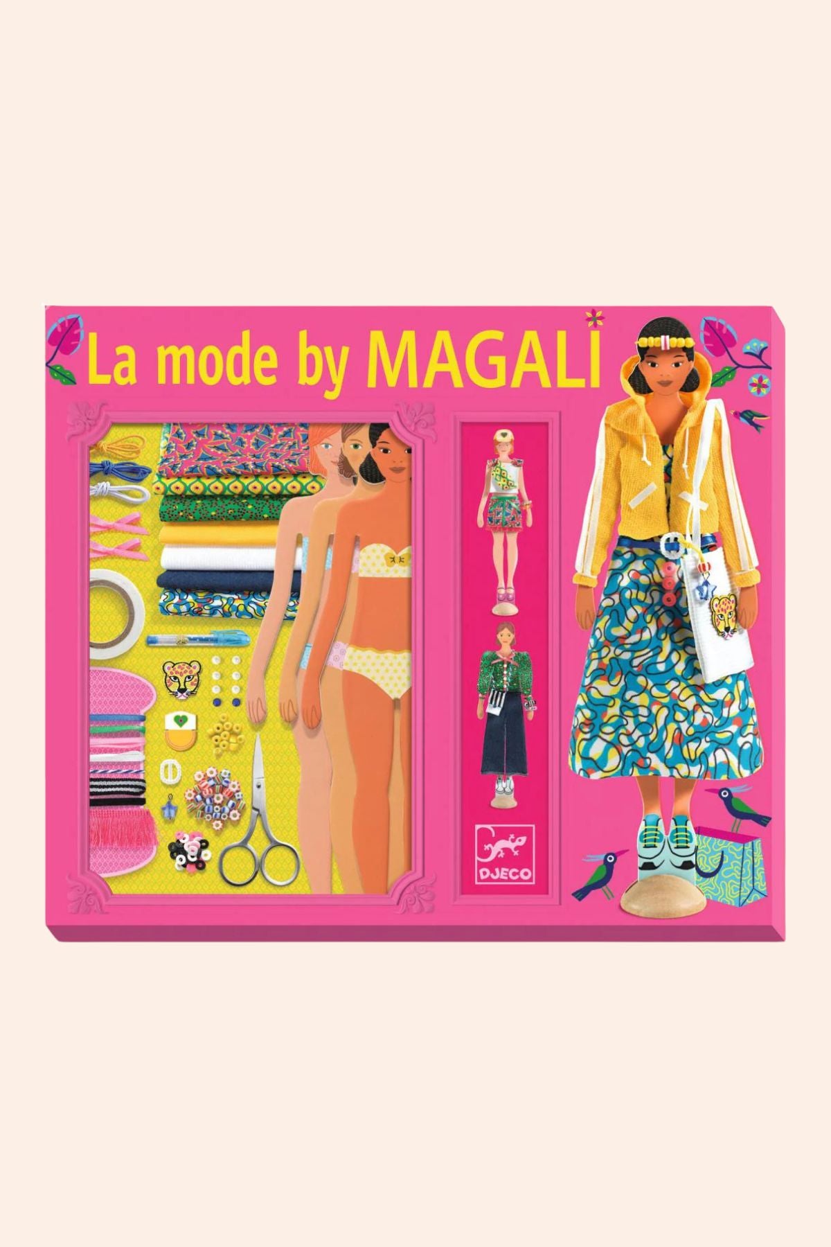 Djeco - La Mode by Magali - Fashion Studio - Strawberries & Cream - Ingrid Lewis - Designer