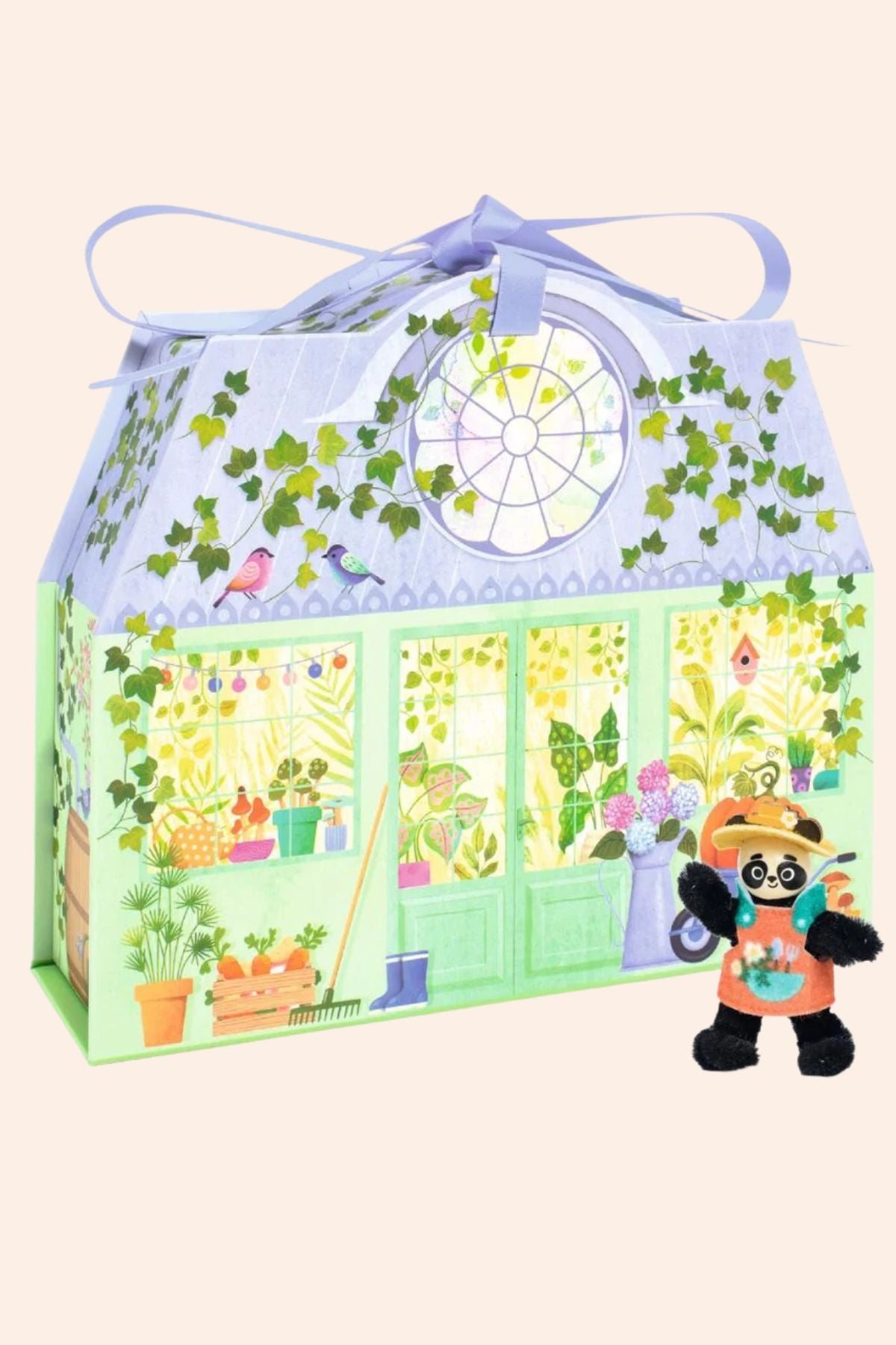 Djeco - Mi House - Olive - Strawberries & Cream 
Toy greenhouse with a panda character.