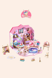 Djeco - Mi House - Rosie - Strawberries & Cream  
Toy dollhouse with furniture and accessories