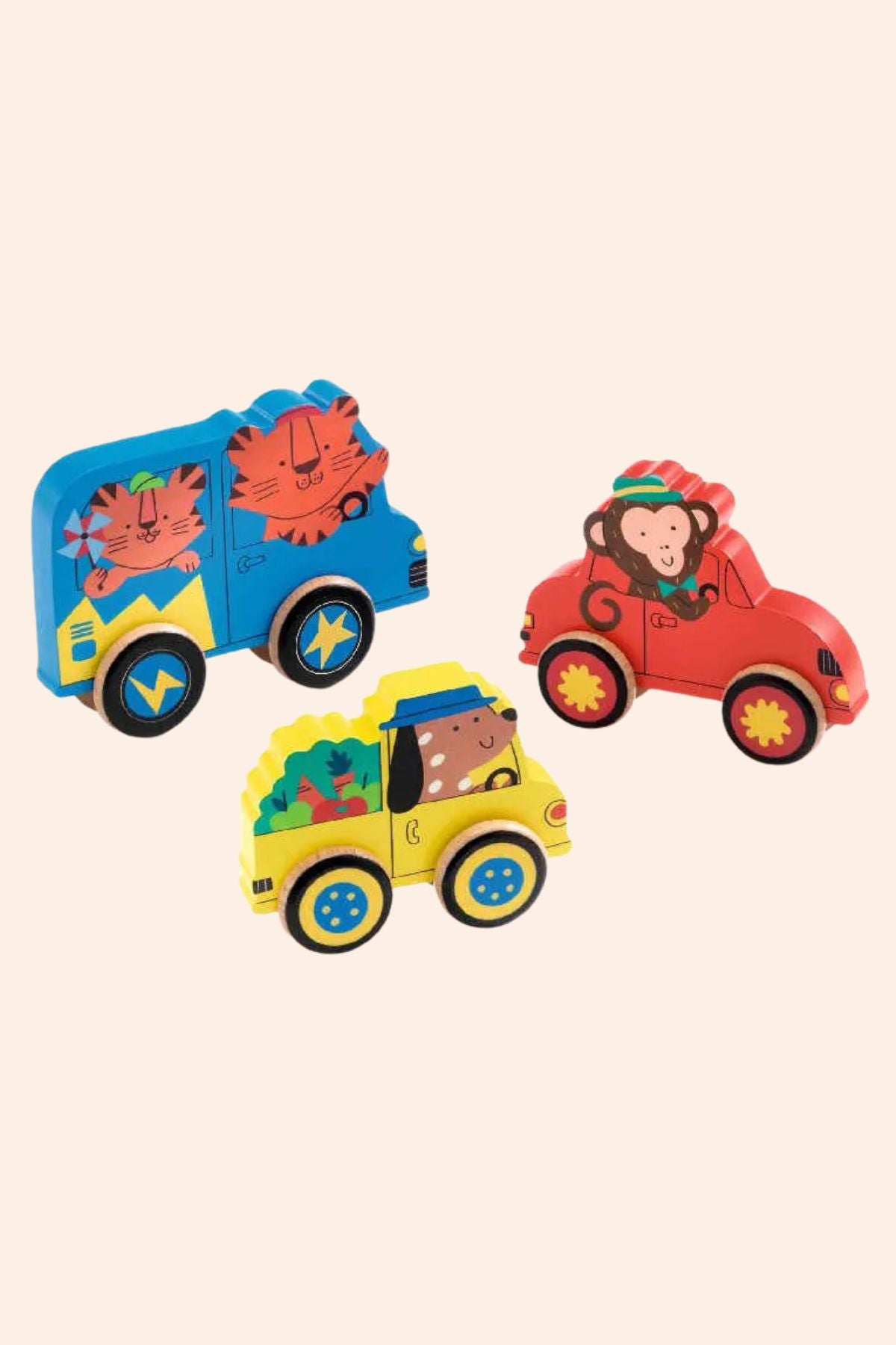 Djeco - Puzz & Roll - Color - Strawberries & Cream - Ingrid Lewis - Designer