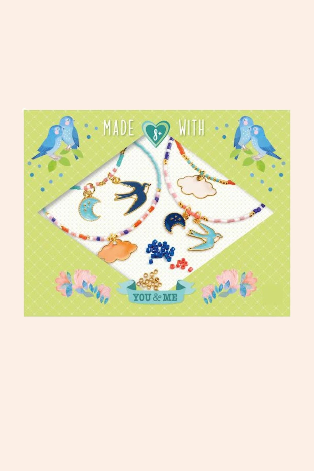 Djeco - SkyMulti Wrap Jewellery - Strawberries & Cream 
Children's craft kit with animals and nature-themed design.